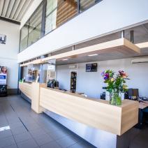 Werkplaats Receptie & Magazijn